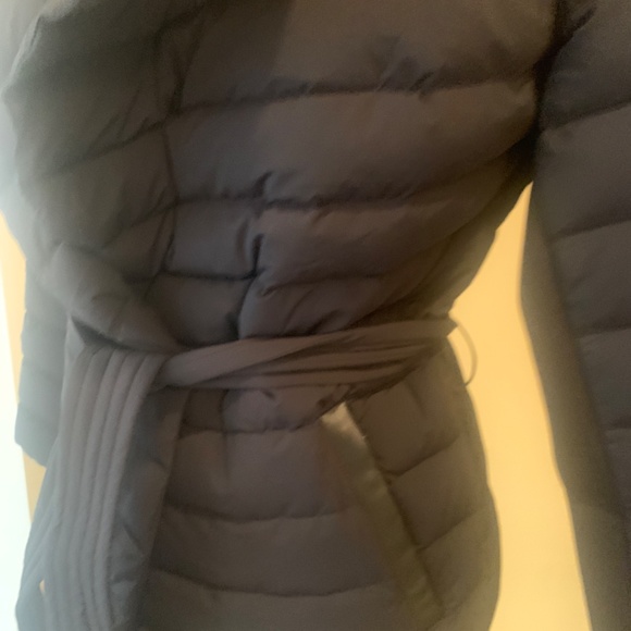 COPY - Mackage Gretta black buffer coat w/ belt and leather trim pocket - Picture 3 of 6